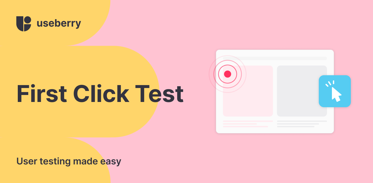 First Click Test - Image Click Testing Tool